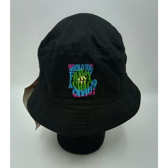Vintage Austin Powers 1999 Black Bucket Hat L/XL - Picture 2 of 4